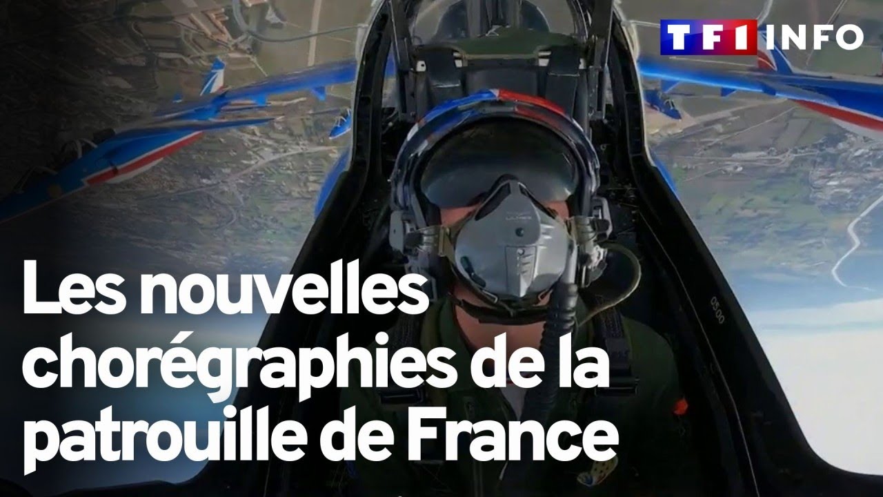 Les nouvelles chorégraphies de la patrouille de France