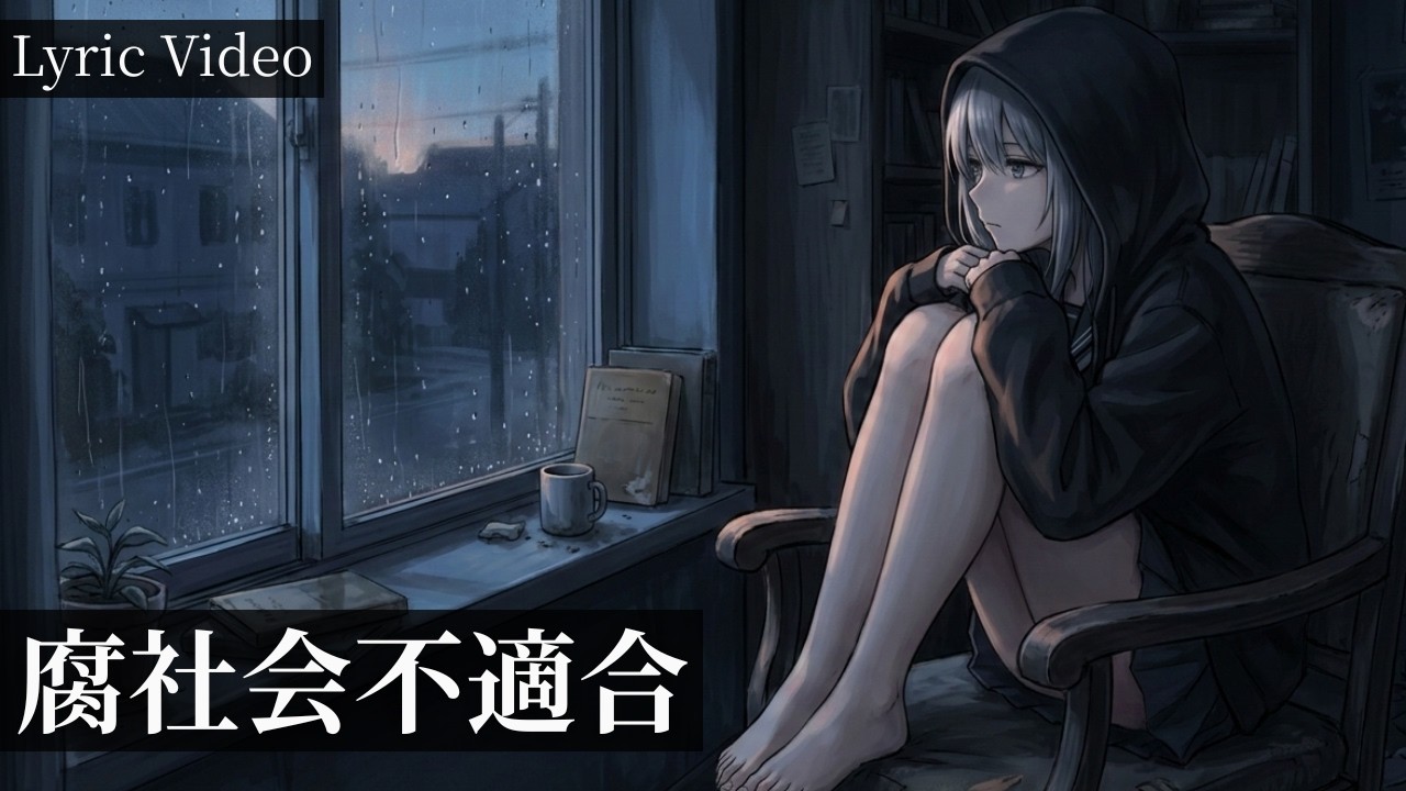 腐社会不適合 / わあど【Official Lyric Video】