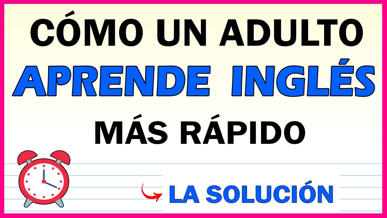 🧠 ASÍ SE ENGAÑA AL CEREBRO PARA HABLAR INGLÉS [Curso de inglés] Aprende inglés fácil y rápido.