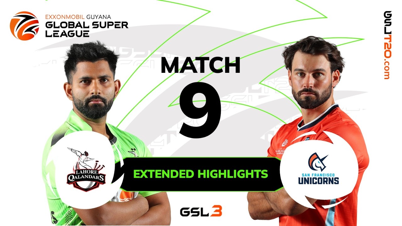Extended Match Highlights | Lahore Qalandars vs San Francisco Unicorns | GSL 2026