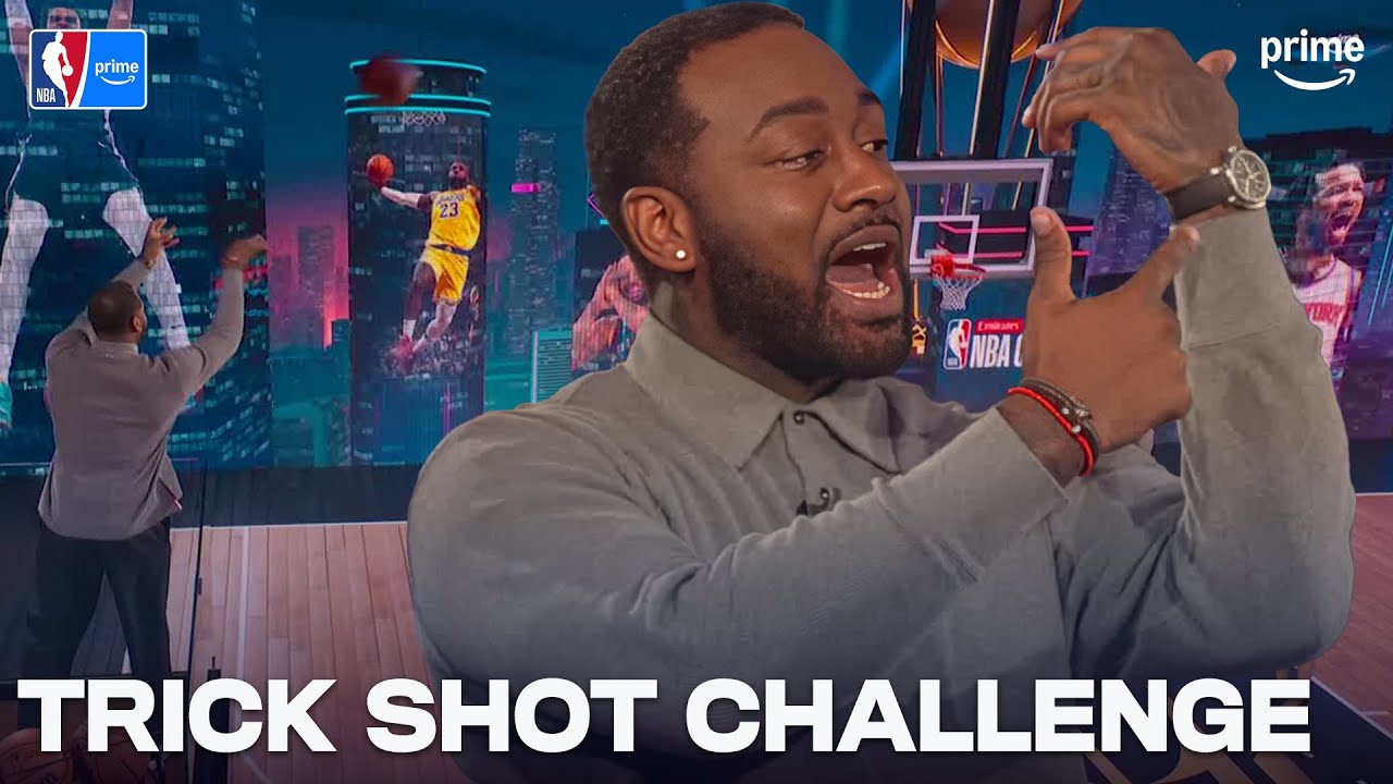NBA Nightcap&rsquo;s Trick Shot Challenge | NBA on Prime