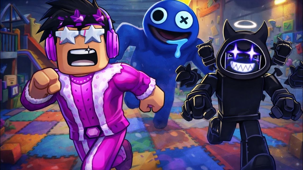 Terrorninja & CJ plays rainbow friends