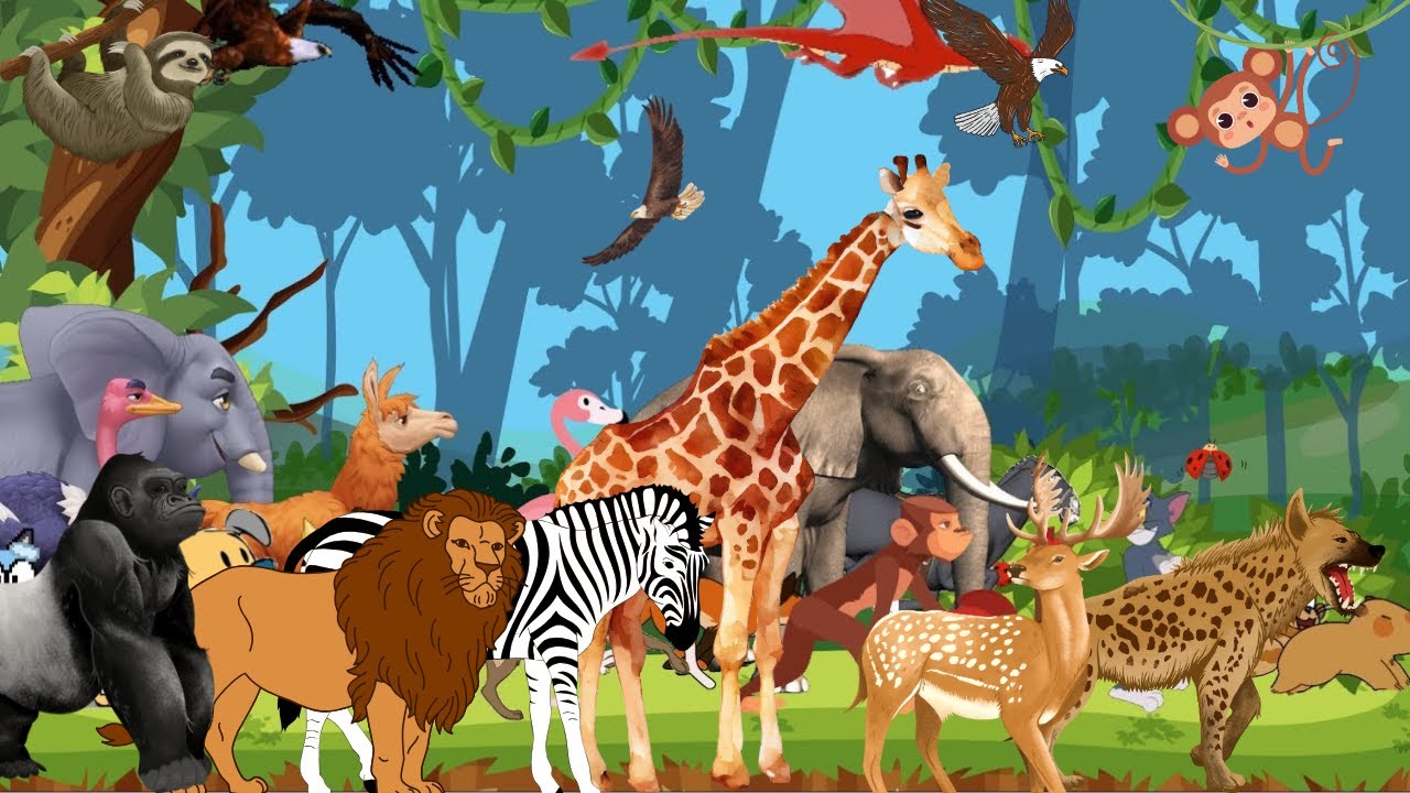 Safari Animals Song Sound | ABC Animals Sound | Nursery Rhyme for Toddlers