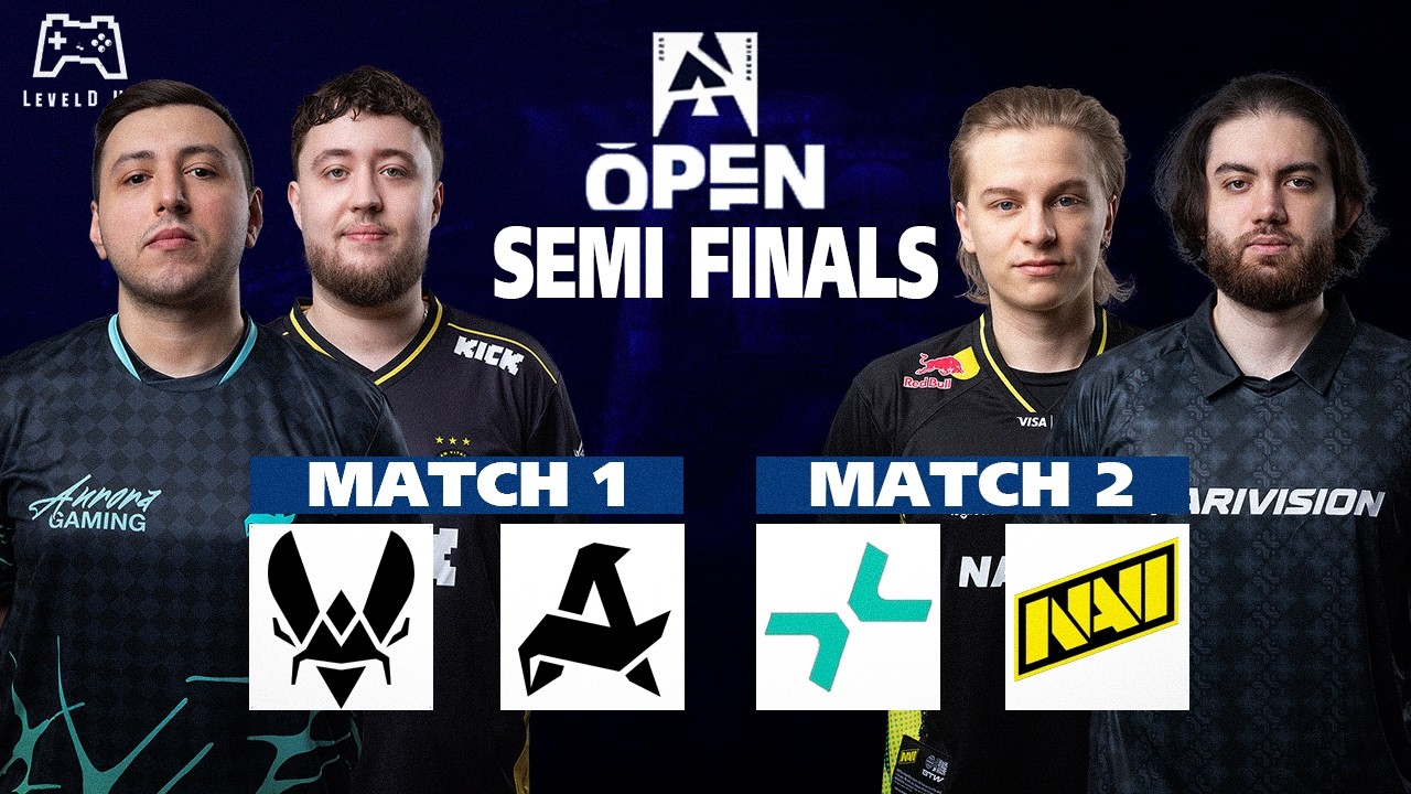 Semi-Finals - Vitality vs Aurora, NAVI vs PARIVISION - /MN/ BLAST Open Rotterdam 2026 Quarter-Finals