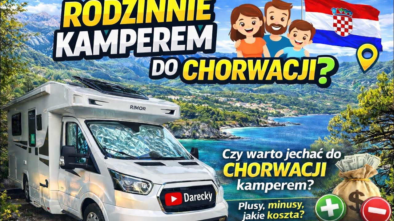 Wyjazd kamperem do Chorwacji &ndash; czy to się w og&oacute;le opłaca?