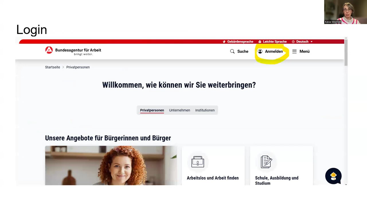 How to Register with the Agentur f&uuml;r Arbeit