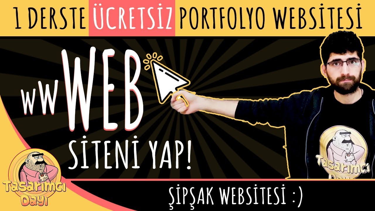 KENDİ WEB SİTENİ YAP! (ÜCRETSİZ) Portfolyo Web Sitesi Nasıl Yapılır?
