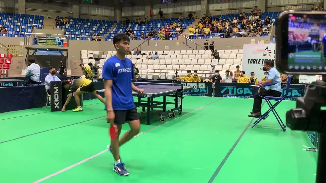 M. Cabrido Vs Alvin Sevilla: 5th set UAAP season 85 table tennis finals