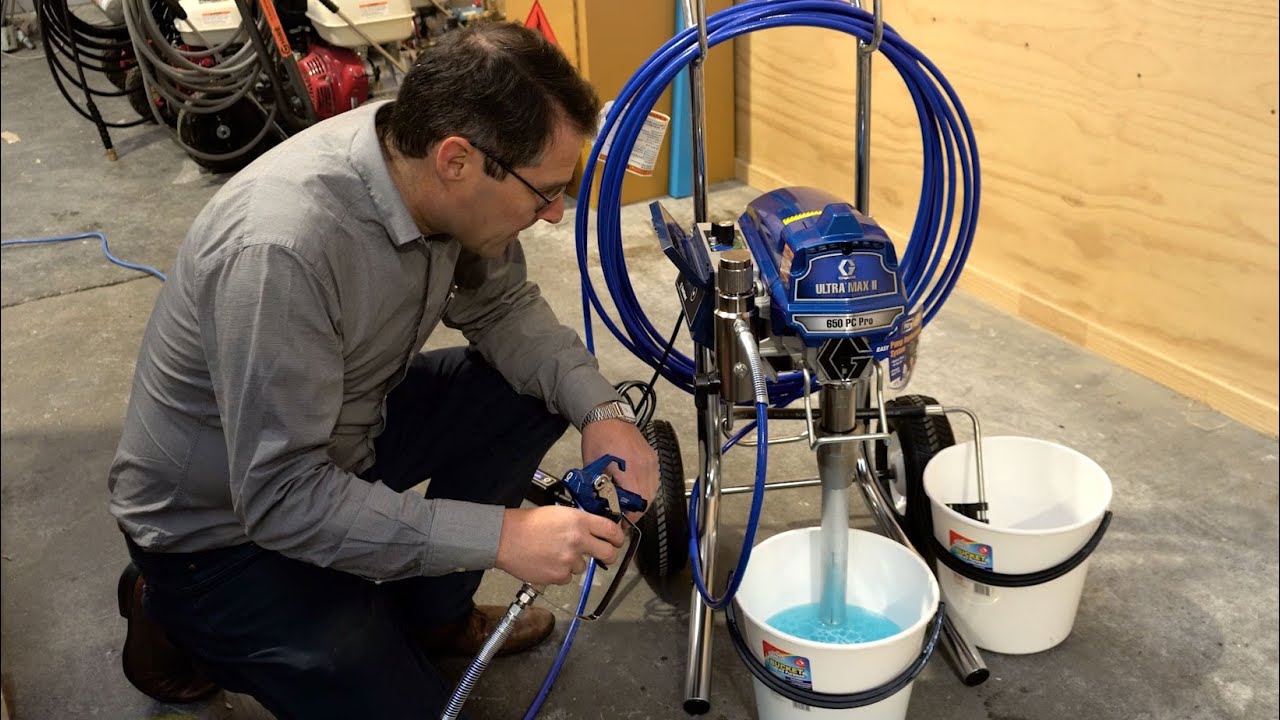 The New Graco 650 ProContractor Airless Sprayer | Colorex Trade & Hire #graco