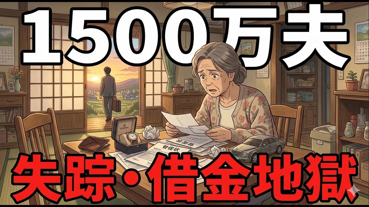 【エリートの転落】年収1500万の夫が突然の失踪。高級時計と外車は全てリボ払いだった…。残された専業主婦に突きつけられた「驚愕の督促状」！