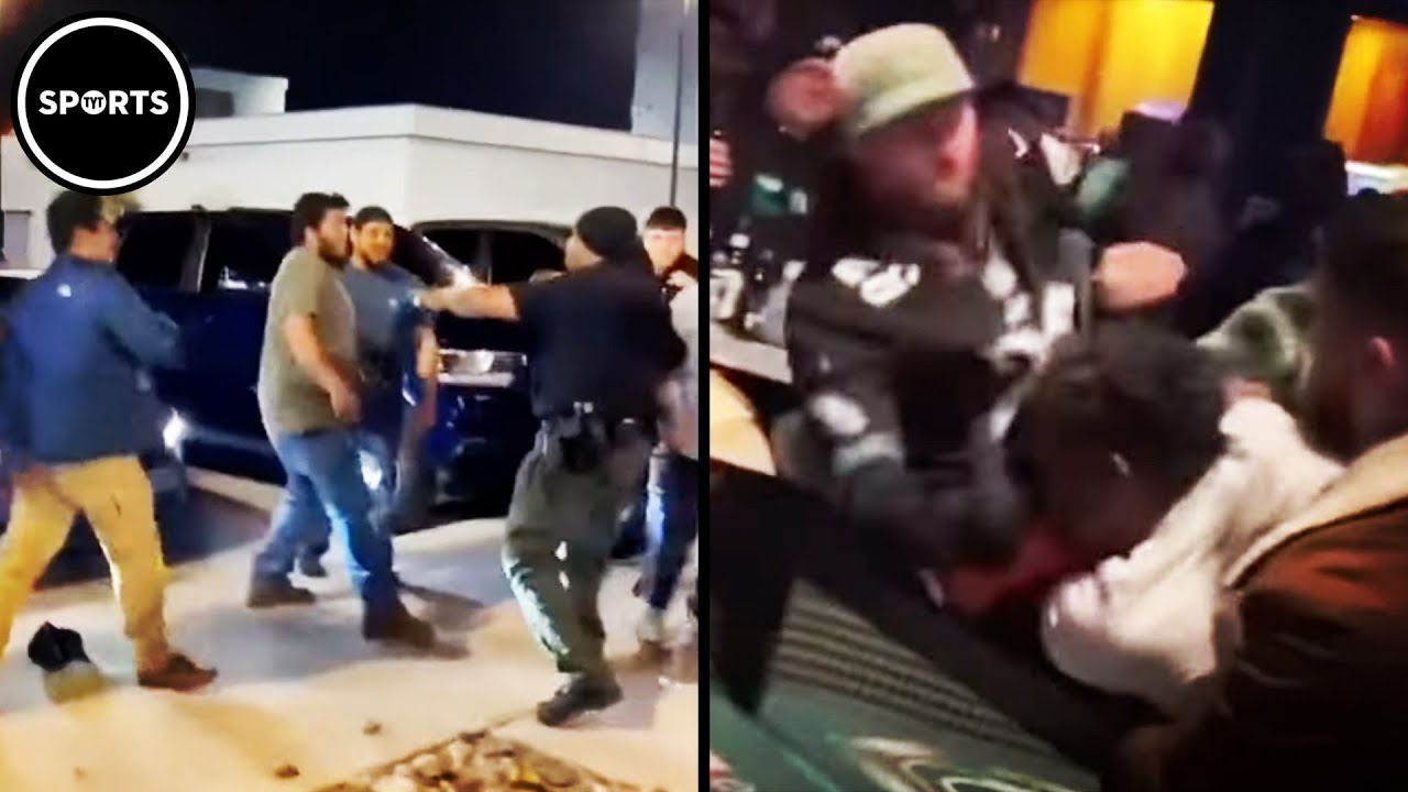 Super Bowl Sunday Turned Ugly QUICK For These Wild Fans