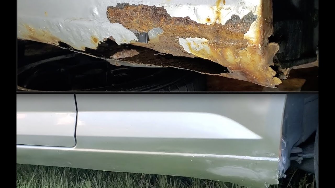How To Fix a Rust Hole - Step by Step - Quick and Easy - Cheap Fix - DIY