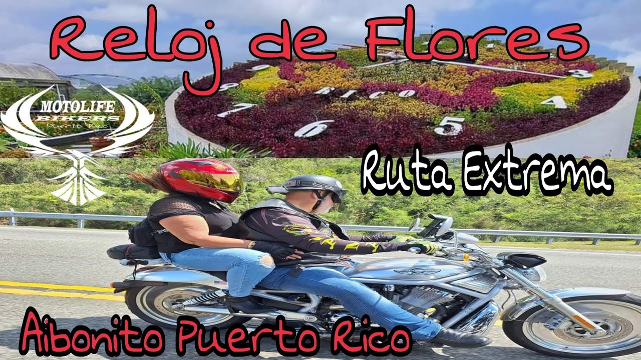Ruta RELOJ DE FLORES AIBONITO | Puerto Rico | Motolife Bikers @Vueltaalmundoenmoto