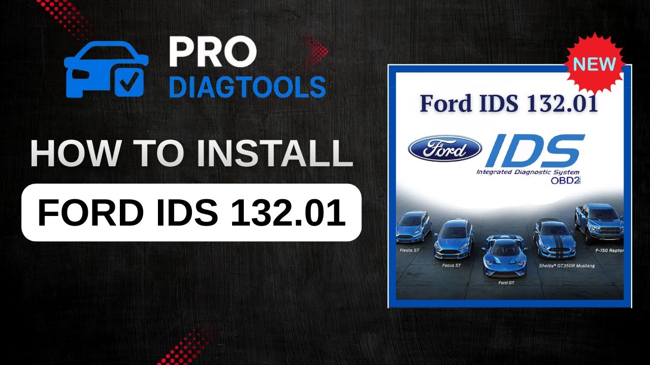 HOW TO INSTALL Ford IDS 132.01 on Windows 10/11 | Ford Diagnostic Software