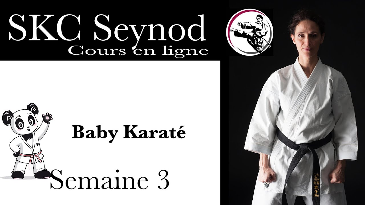 Cours Karaté Baby Karaté — Semaine 3