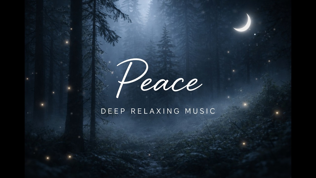 Peaceful Sleep Music 🌙 Deep Relaxing Rain Sounds for Stress Relief & Deep Sleep