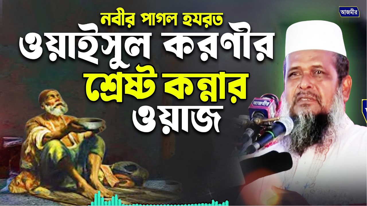 নবীর পাগল হযরত ওয়াইসুল করণীর শ্রেষ্ঠ কান্নার ওয়াজ |তোফাজ্জল হোসেন ভৈরবী |Tofazzal Hossain bhairovi