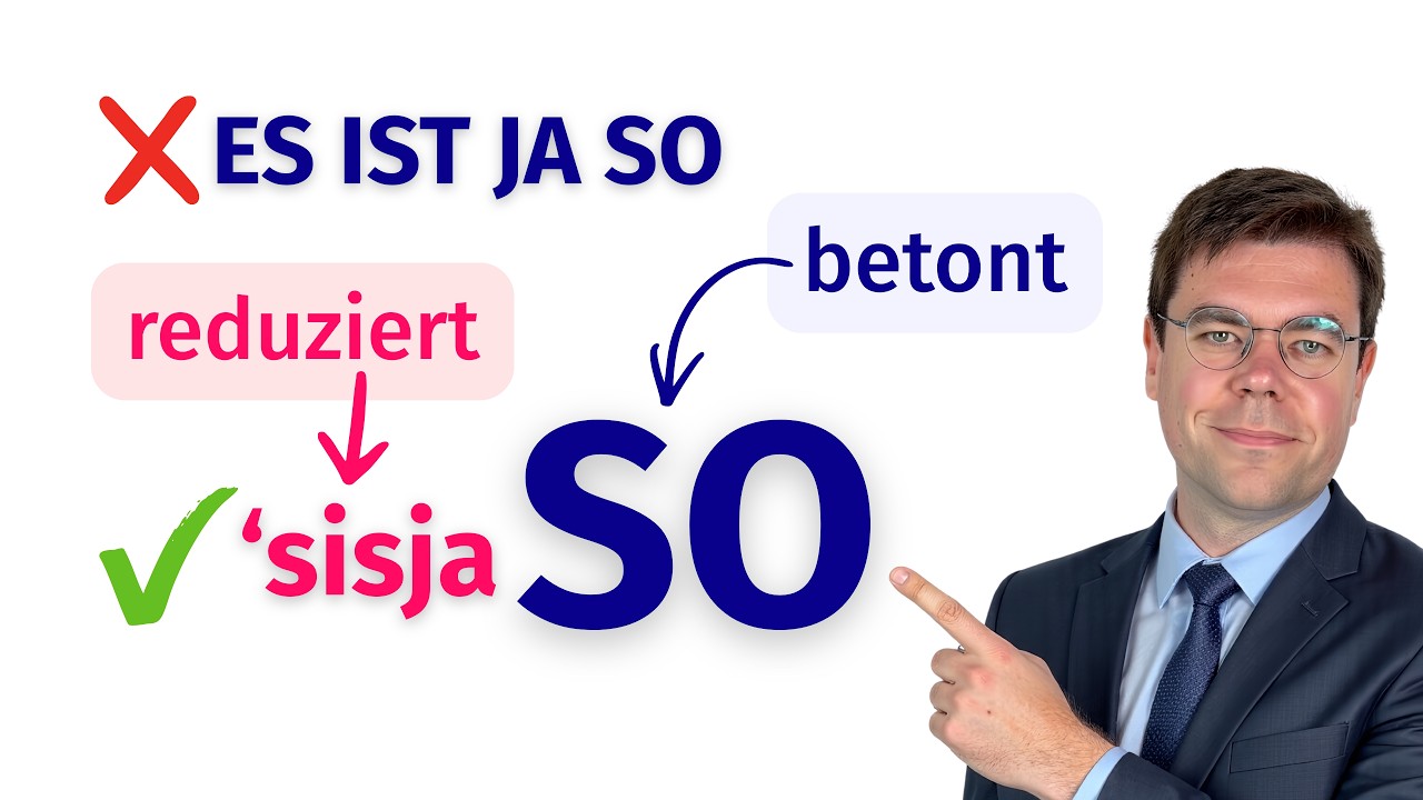 Betonung im Deutschen lernen: Übungen & Regeln zum Satzakzent | Deutsche Aussprache verbessern