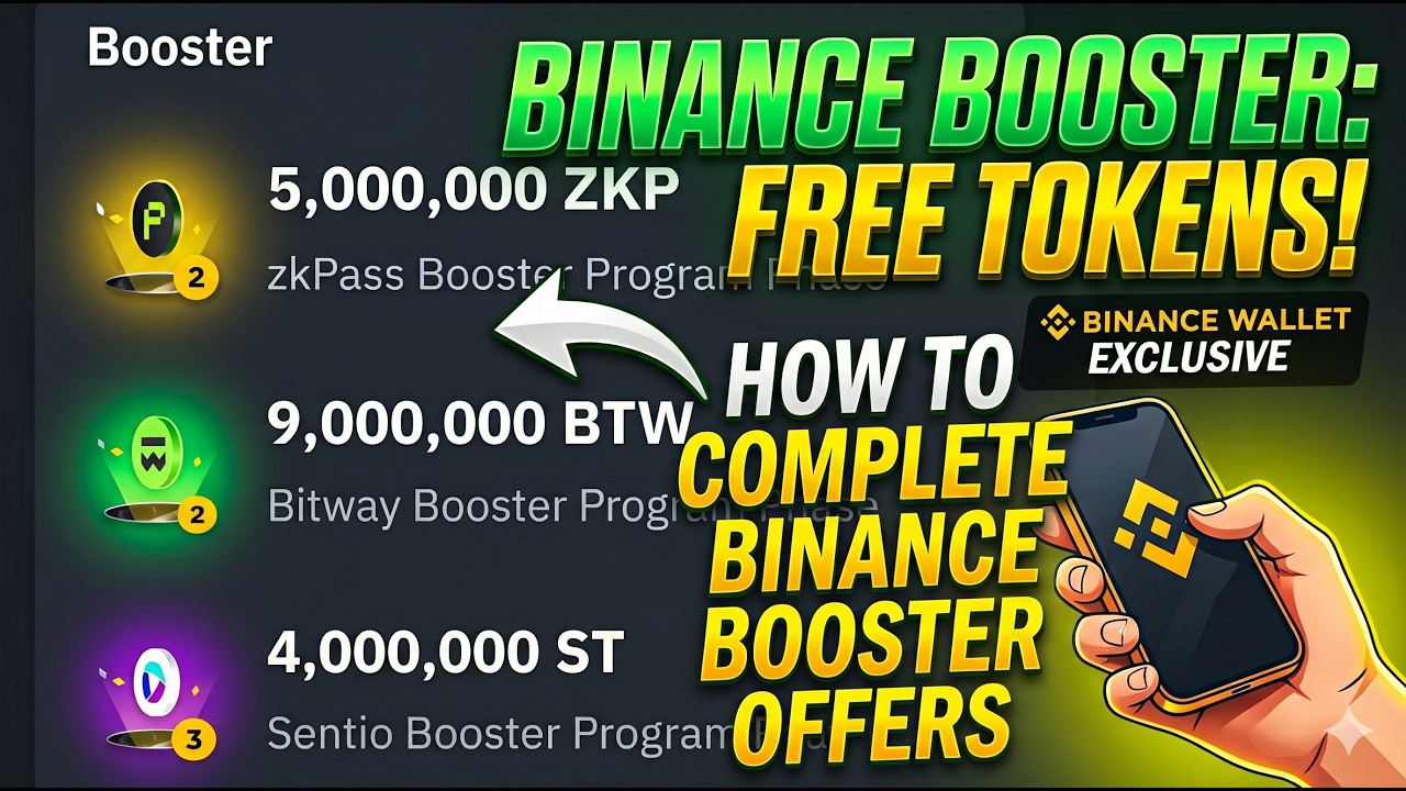 How to Complete Binance Booster offers