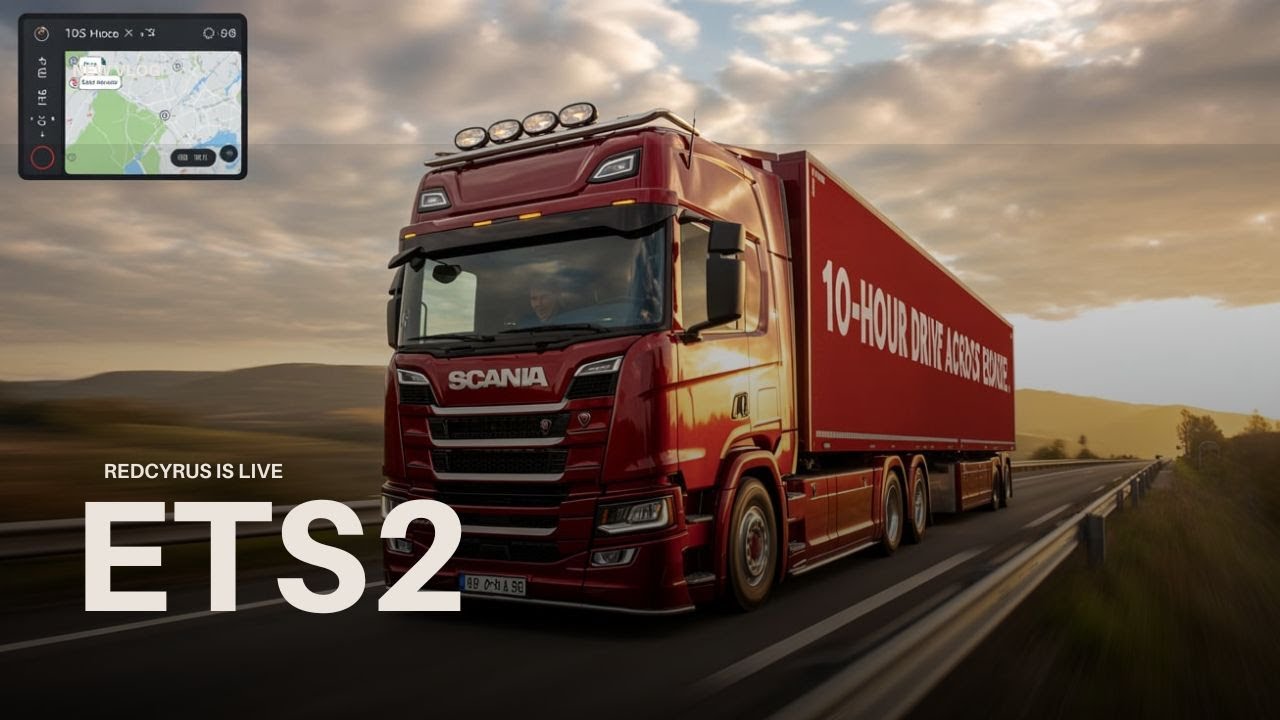 Driving Straight Into Existential Crises 🚚🧠 | Chill ETS2 Stream
