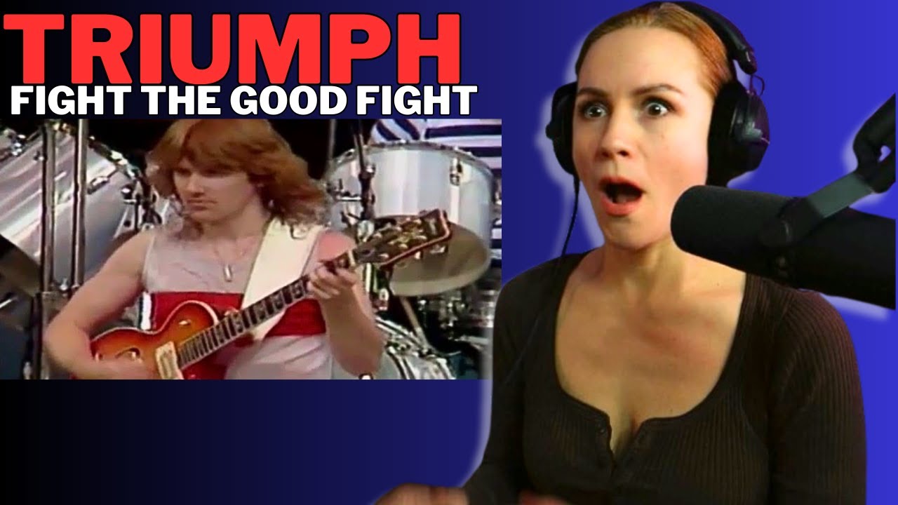 🤩TRIUMPH *Fight The Good Fight* (Live)  FIRST TIME HEARING! Vocal Reaction!