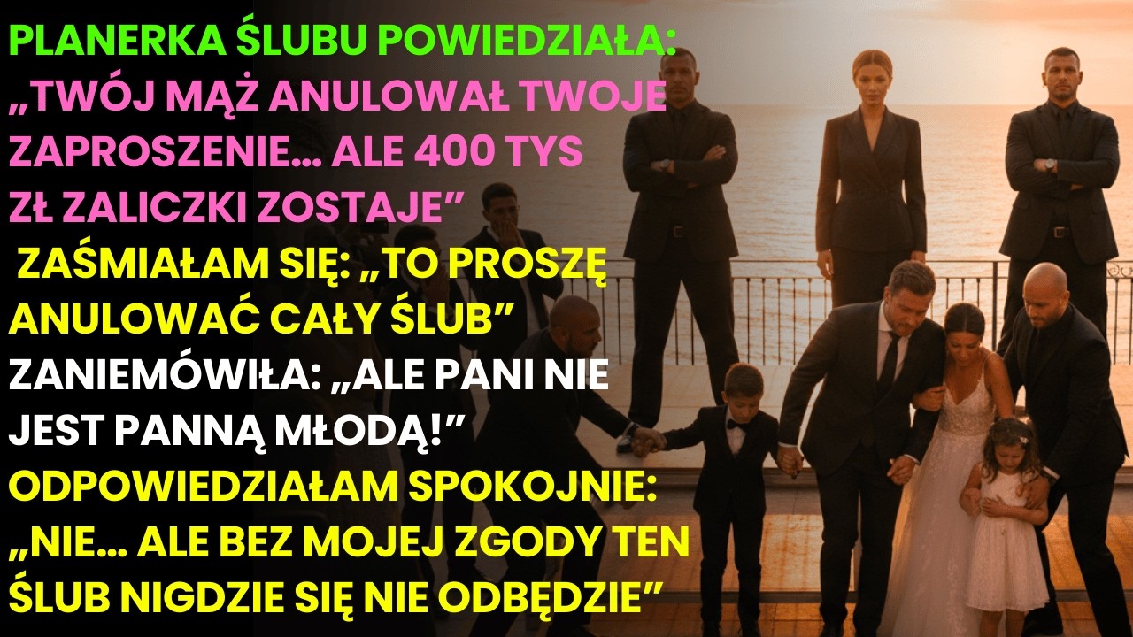 Mąż Usunął Mnie Z Listy Gości Na Ślub Brata… Nie Wiedział, Kto Płaci Za Wesele