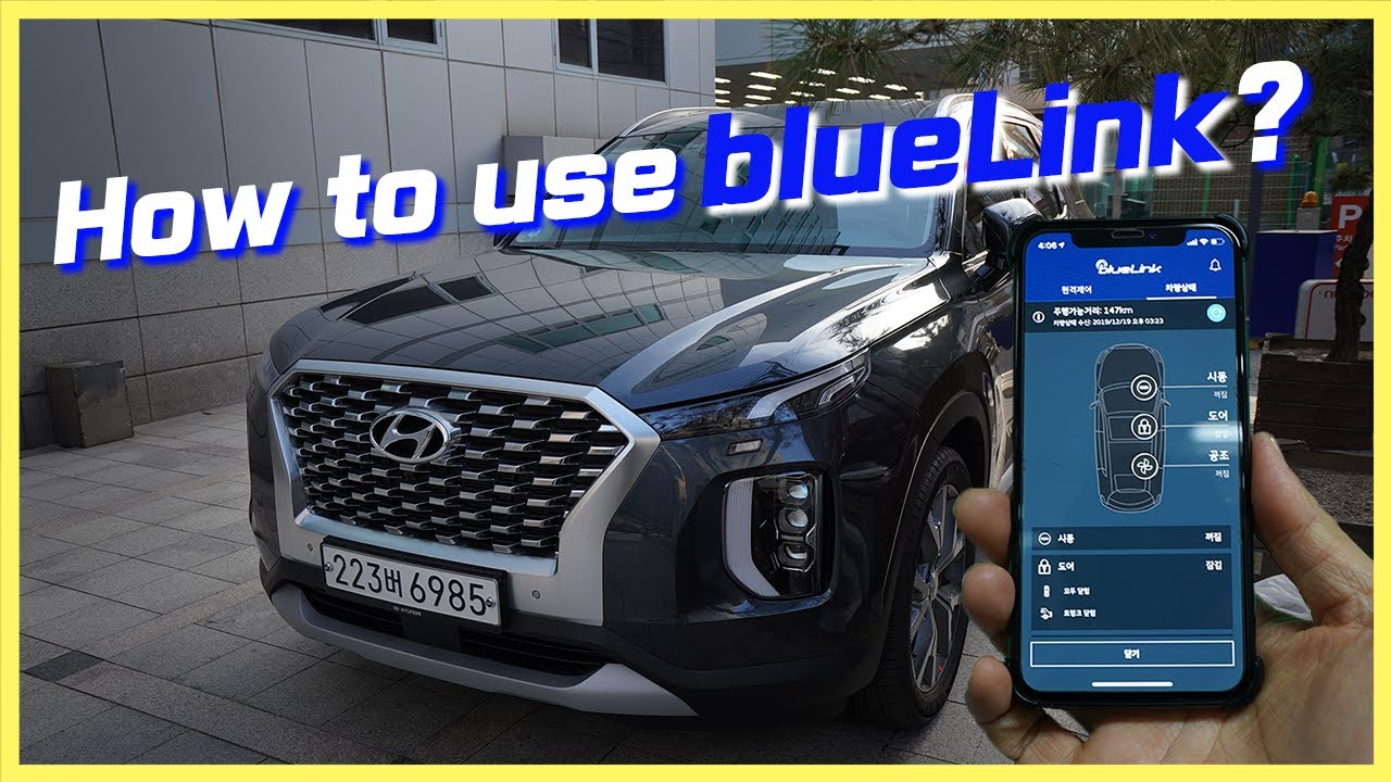 How to use Hyundai Blue Link on my Hyundai Palisade - Remote Start + More!