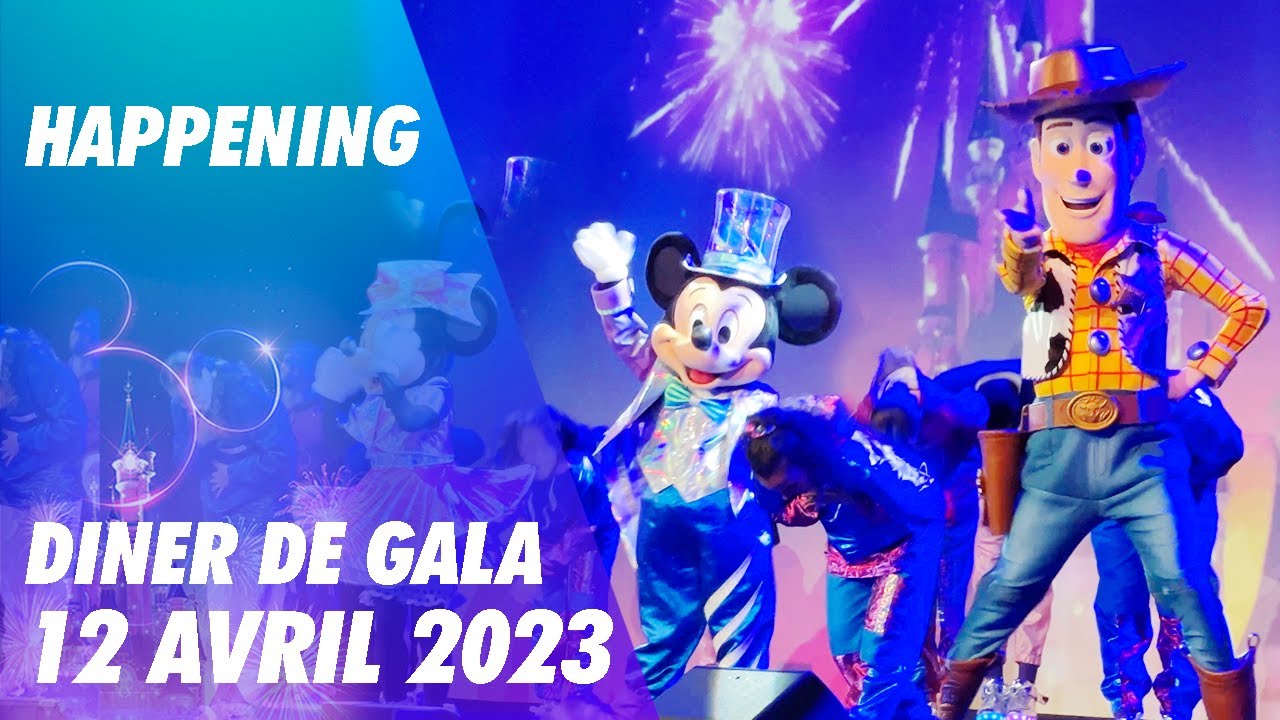 Spectacle de clôture | Dîner de Gala du 12 avril | Disneyland Paris | 30e Anniversaire Grand Final