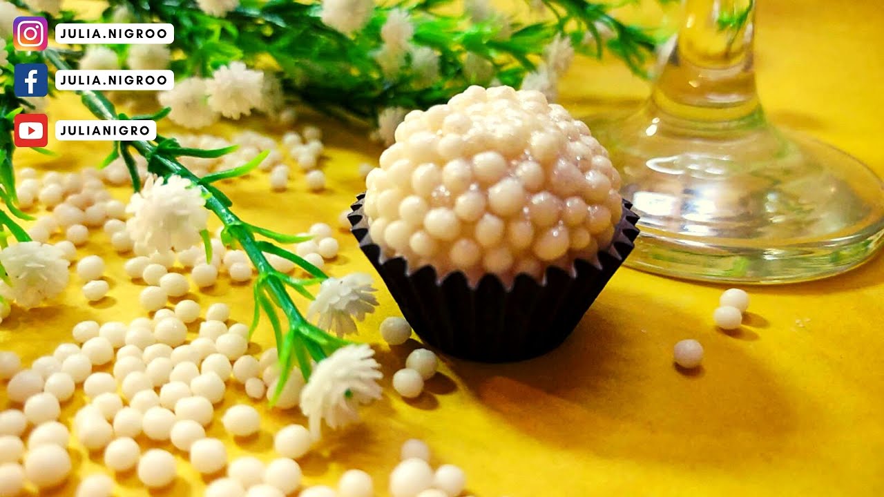 Brigadeiro de Champagne: Sofisticação e Sabor em Cada Mordida!