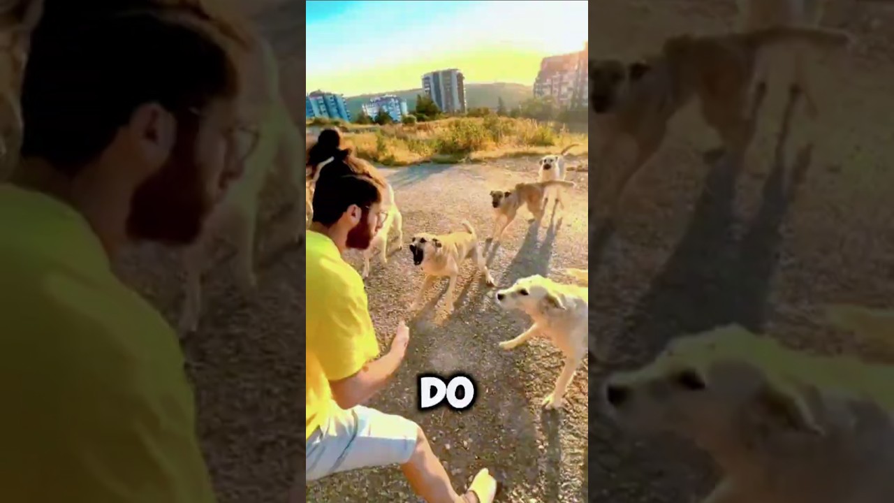 What If You&rsquo;re Surrounded by Stray Dogs? 😳 | 5 Survival Tips You Must Know #shorts