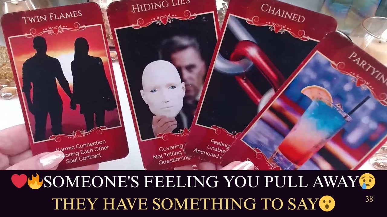 ❤️‍🔥SOMEONE'S FEELING YOU PULL AWAY😢THEY HAVE SOMETHING TO SAY😮TWIN FLAME LOVE TAROT💖✨#twinflames