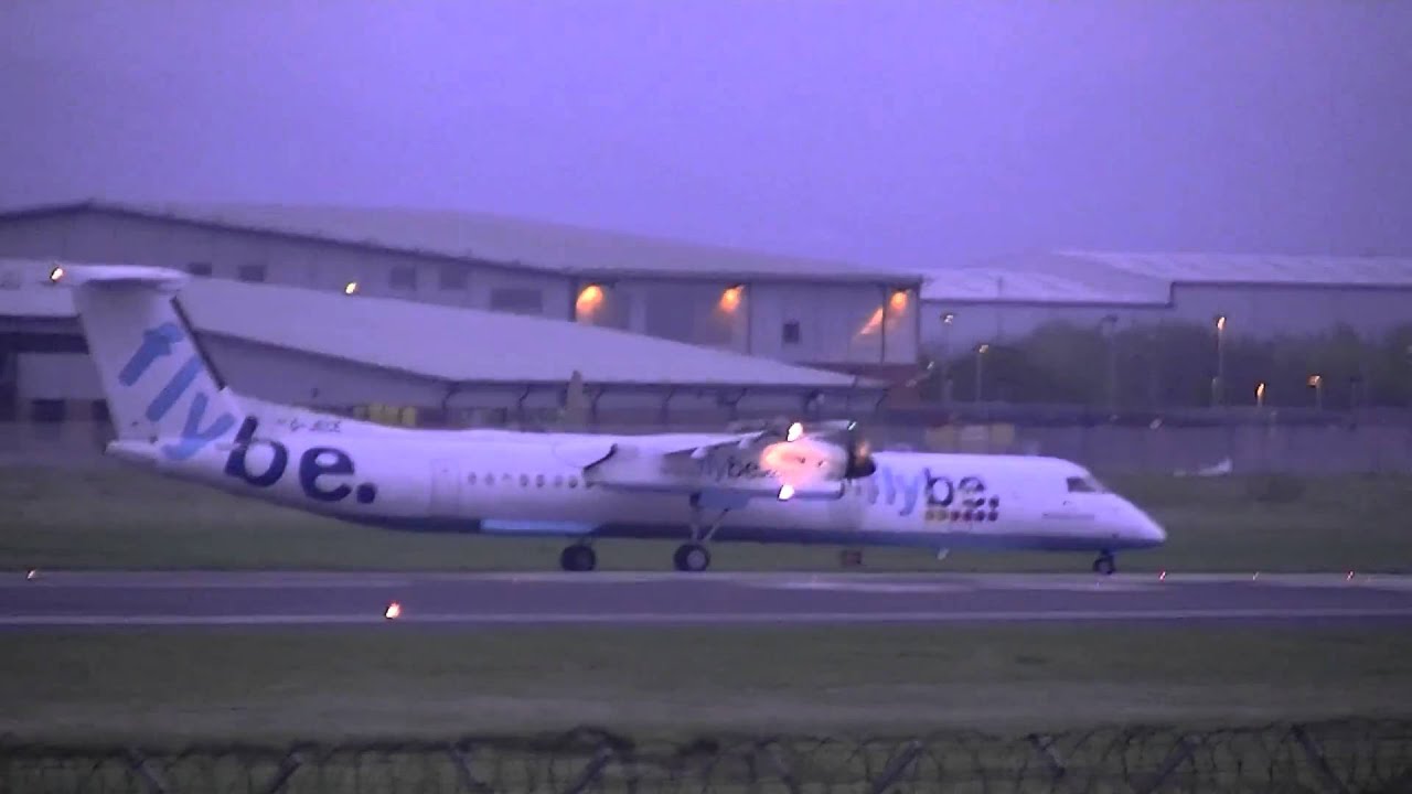 Flybe Dash 8 Q400 George Best Belfast City Airport