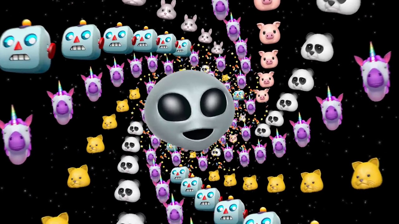 Apple iPhone X: Animoji - Alien