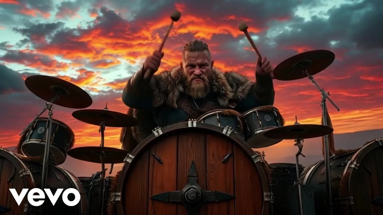 Likeai - HEATHEN BLOOD (SONG OF THE OLD GODS) #paganfolk #viking#pagansofinstagram (Lyric Video)