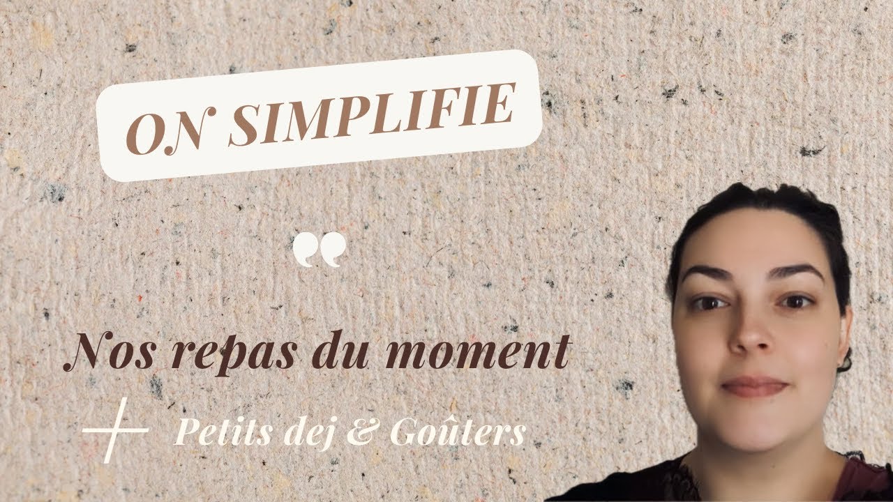Recettes simples du moment 🍽️ Repas faciles, petits déj & goûters maison