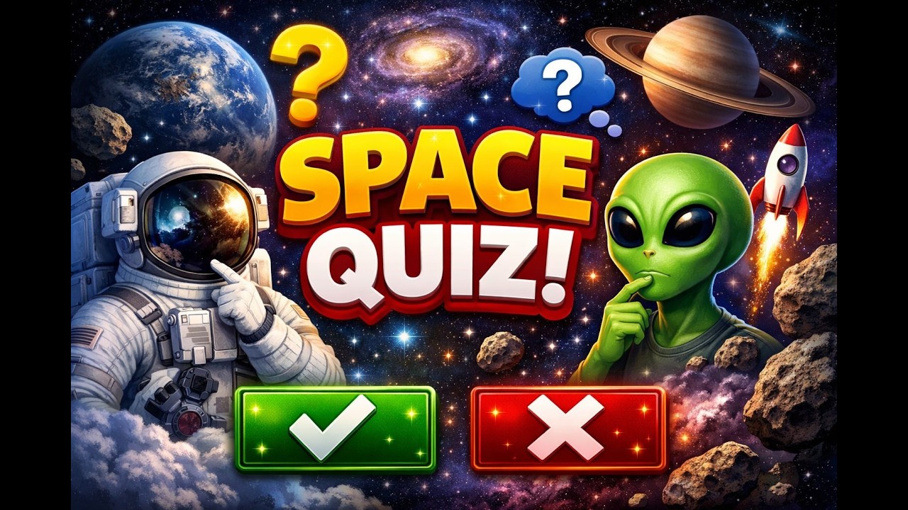 🌌 The Universe & Space quiz