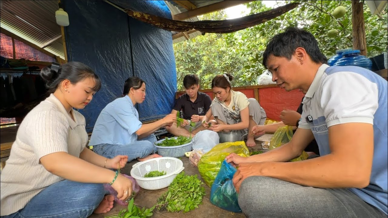BÉ THẢO VÀ MẤY AE LÊN RẪY MỠ ĐẠI TIỆC 2 NGÀY CÙNG BẠN GÁI CỦA MẾN