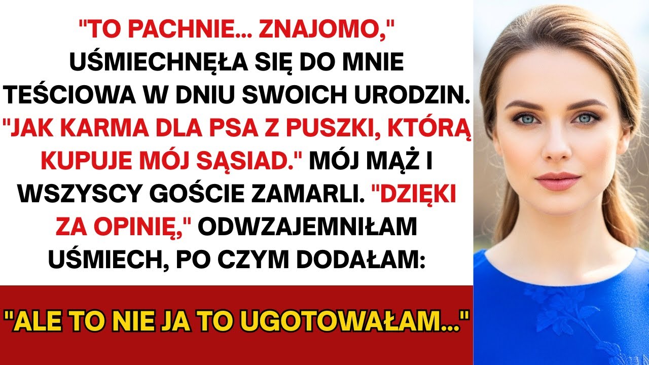 Moja teściowa poniżyła moje danie — ale wtedy rodzina mojego męża odkryła, kto je ugotował…