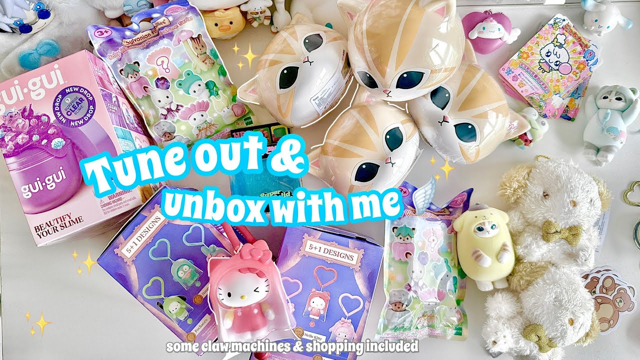 slow unboxing not so sanrio vlog in May 🩷✨ my kind of cozy therapy 🥹