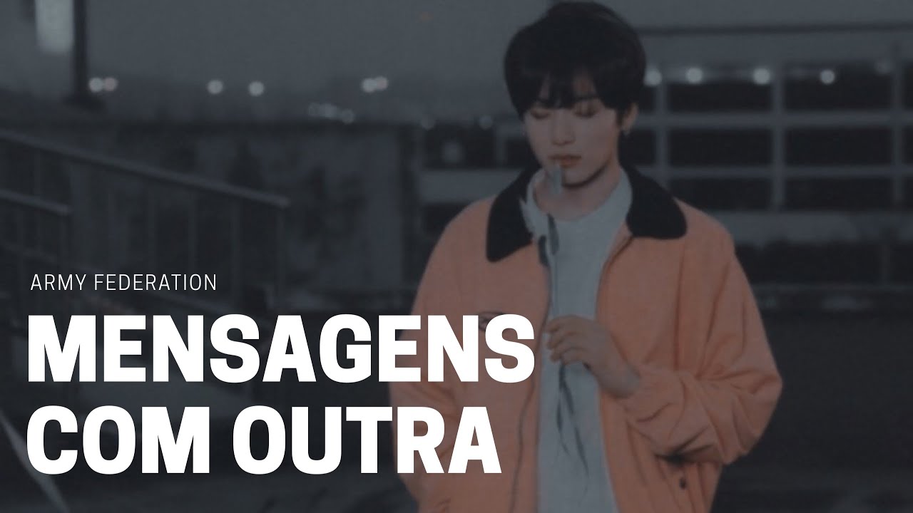 imagine bts 𖣔 jungkook trocando mensagens com outra