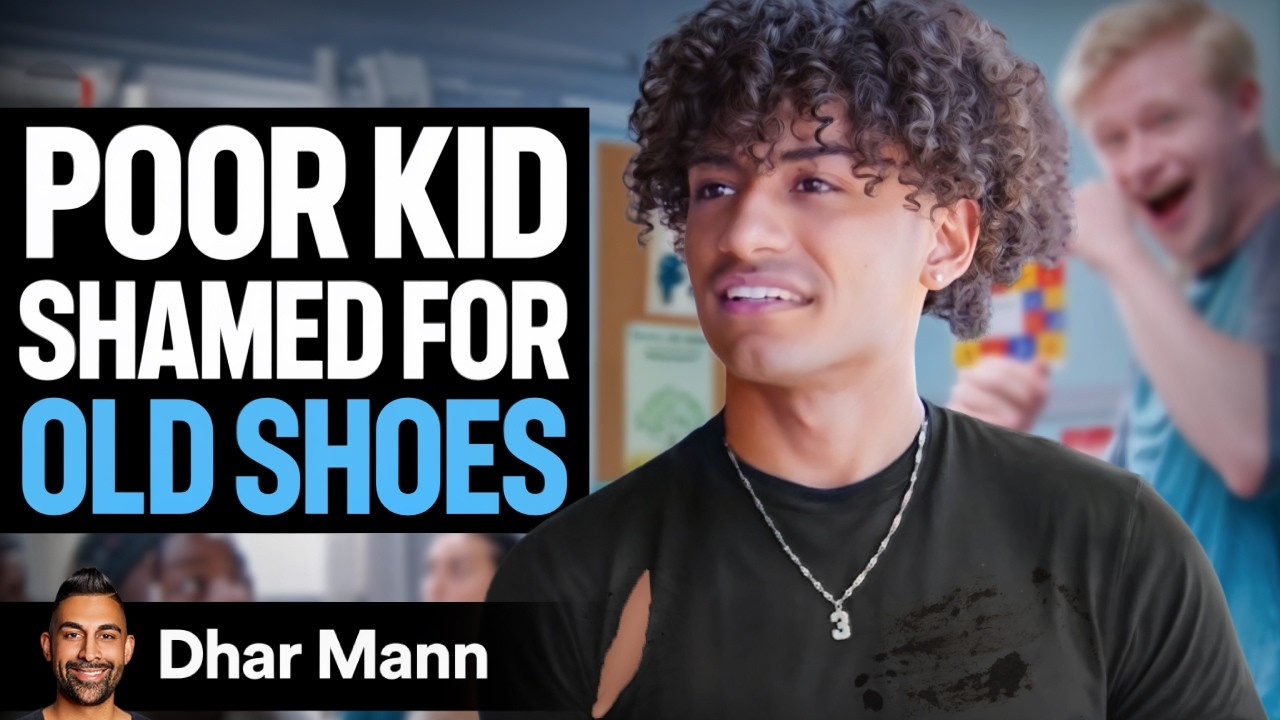 POOR KID Shamed For Old Shoes Ft. Foltyn | Dhar Mann Studios