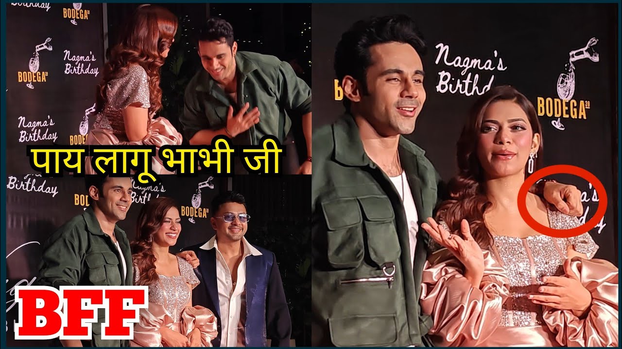 Abhishek Bajaj Funny Moment's भाभी जी पाय लागू Nagma Mirajkar Awez Darbar BFF Moments | Bigg Boss 19