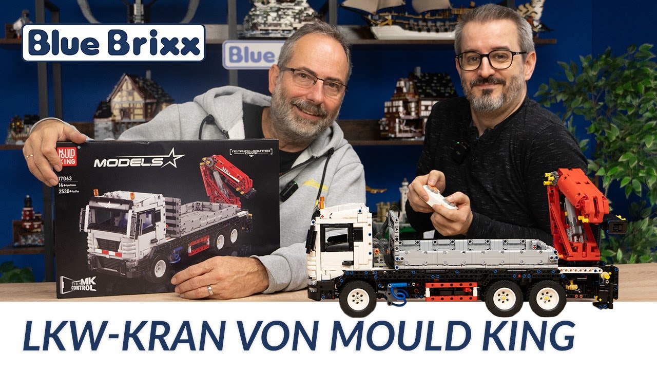 Großer Technik-Spaß: Motorisierter LKW-Kran von Mould King!
