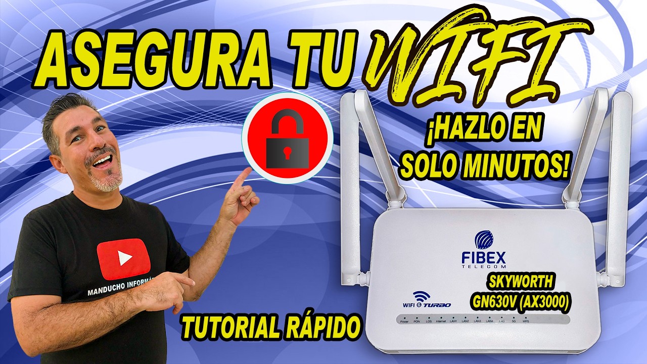 ¿Sabías que puedes Proteger tu red WiFi así de fácil? Skyworth AX3000 #fibex ✅