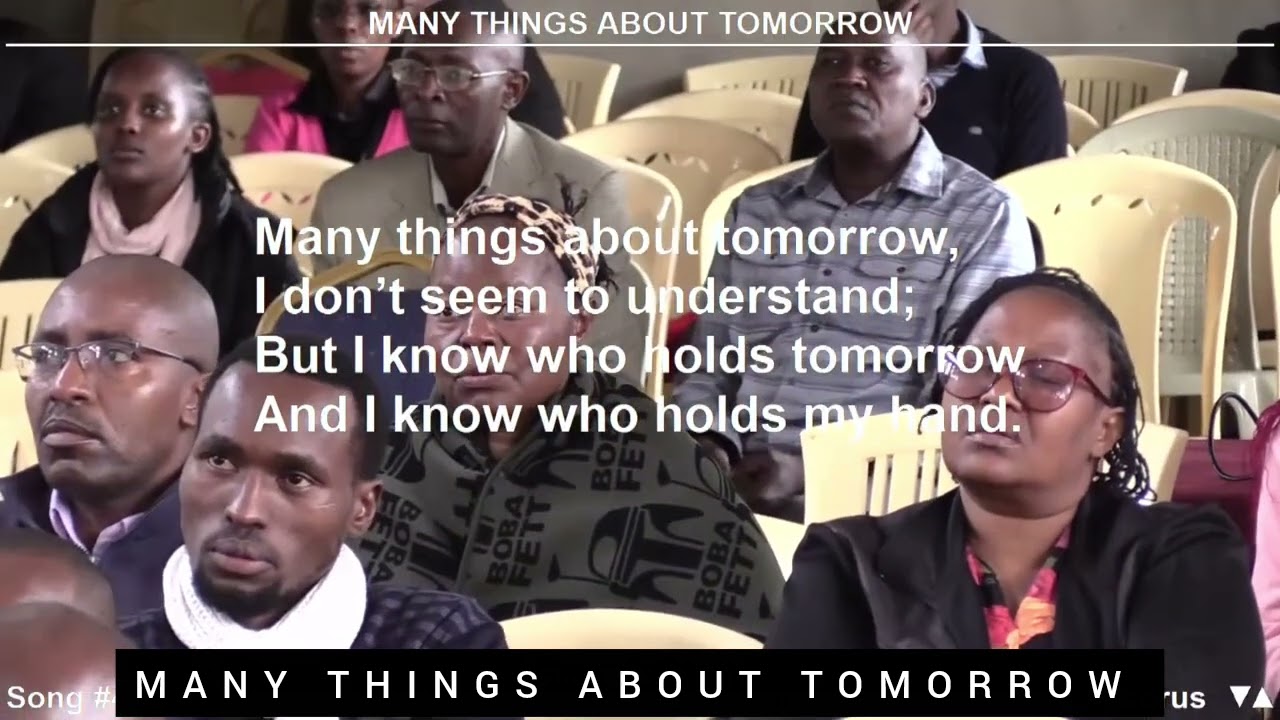 I Don't Know Who Holds Tomorrow 