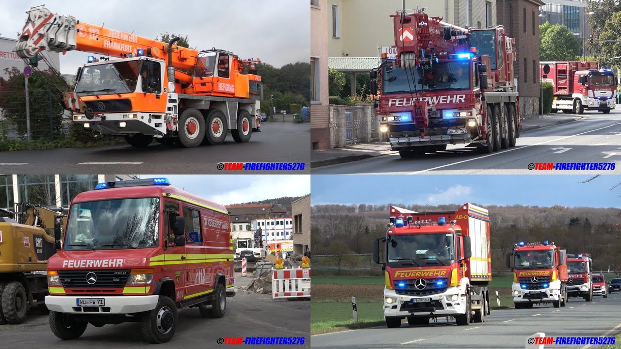[Jahresrückblick - Best of 2023] Bombenfunde, Feuerwehrkräne, Wasserrettung und Unwetter