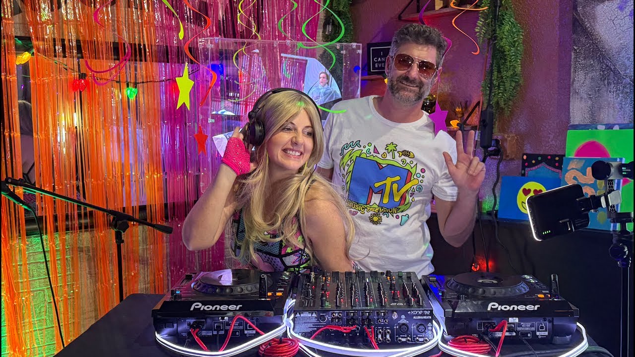 Neon Glow DJ Party! Funky House Music & Remixes 🤩  Beats and The Token Girl are LIVE!