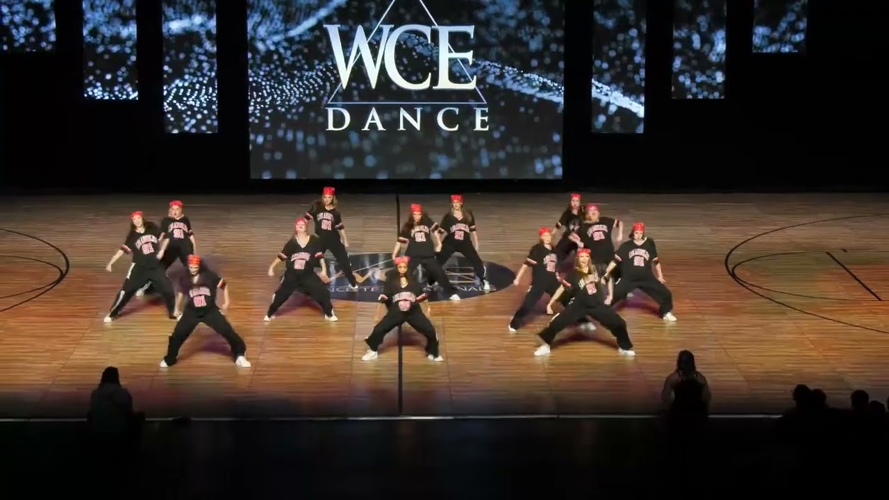 Castaic high school Dance Team (￼medium hip-hop gold) WCE nationals ￼2025