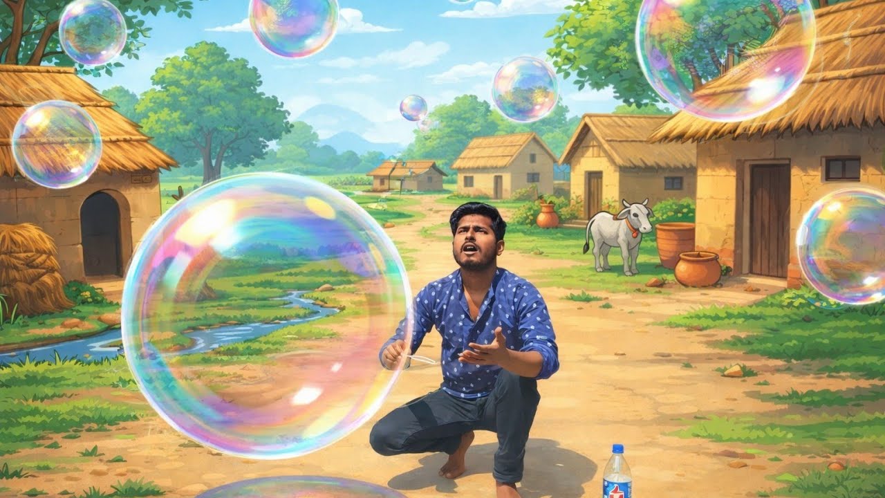 Making the Biggest Bubble at Home! 🤯 | Low budget #GiantBubble #Experiment #DIYBubble #BiggestBubble