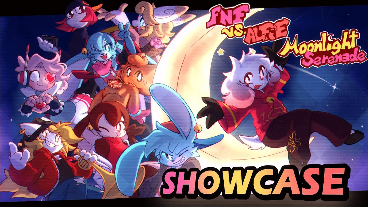 FNF Vs. Alfie - Moonlight Serenade  FULL SHOWCASE